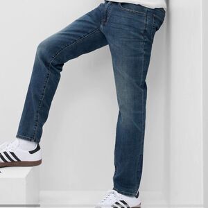 Gap Skinny Jeans Denim 34 X 30 Pants Darkest Blue Denim Wash